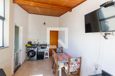 Área Gourmet de apartamento à venda com 2 quartos, 108m² em Vila Lucinda, Santo André