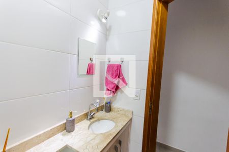 Banheiro de apartamento à venda com 2 quartos, 108m² em Vila Lucinda, Santo André