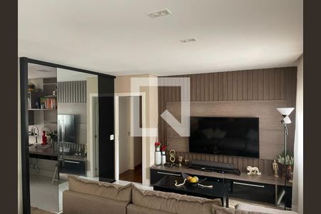 Sala de TV de apartamento à venda com 3 quartos, 158m² em Tamboré, Santana de Parnaíba