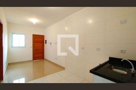 Sala/Cozinha de apartamento para alugar com 2 quartos, 47m² em Vila Gomes Cardim, São Paulo
