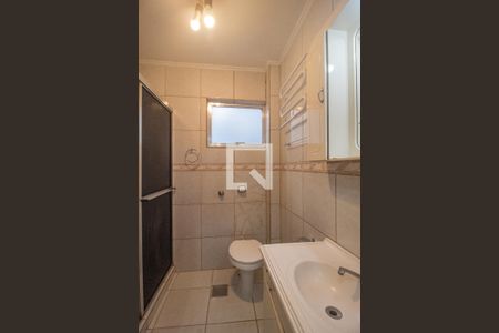 Banheiro de apartamento à venda com 1 quarto, 48m² em Jardim Botânico, Porto Alegre