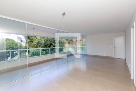 Sala de apartamento à venda com 4 quartos, 134m² em Luxemburgo, Belo Horizonte
