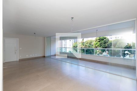 Sala de apartamento à venda com 4 quartos, 134m² em Luxemburgo, Belo Horizonte
