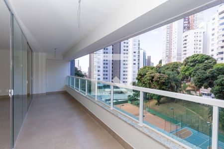 Varanda de apartamento à venda com 4 quartos, 134m² em Luxemburgo, Belo Horizonte