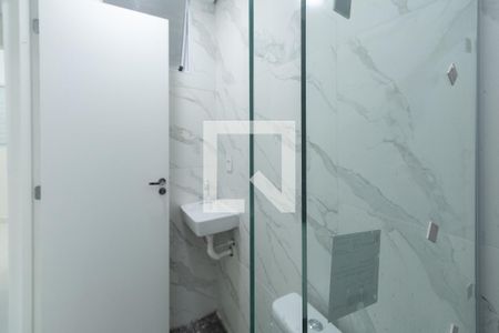 Banheiro de apartamento para alugar com 2 quartos, 40m² em Vila Nelson, São Paulo