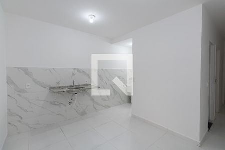 Sala/Cozinha de apartamento para alugar com 2 quartos, 50m² em Vila Nelson, São Paulo