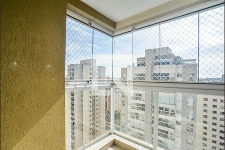Varanda da Sala de apartamento à venda com 2 quartos, 52m² em Parque das Nações, Santo André