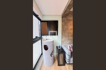 Sala - Sala de Jantar Varanda de apartamento à venda com 2 quartos, 82m² em Jardim, Santo André