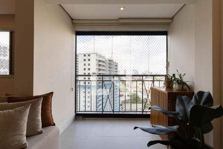 Varanda da Sala de apartamento à venda com 2 quartos, 70m² em Vila Nair, São Paulo