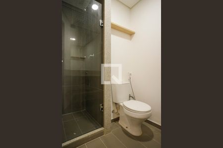 Banheiro de kitnet/studio para alugar com 1 quarto, 21m² em Barcelona, São Caetano do Sul