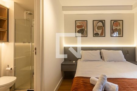 Quarto 1 de apartamento para alugar com 2 quartos, 37m² em Indianópolis, São Paulo