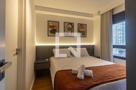 Quarto 1 de apartamento para alugar com 2 quartos, 37m² em Indianópolis, São Paulo
