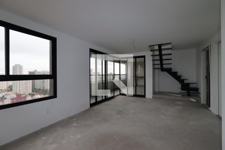 Sala 1 de apartamento à venda com 3 quartos, 323m² em Campestre, Santo André