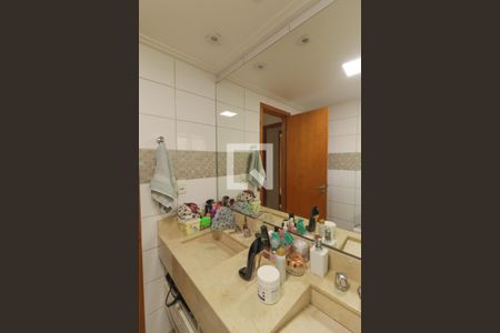 Banheiro da Suíte de apartamento à venda com 3 quartos, 92m² em Anhangabaú, Jundiaí