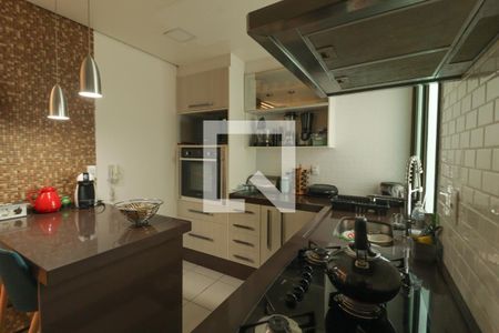 Cozinha de apartamento à venda com 3 quartos, 92m² em Anhangabaú, Jundiaí