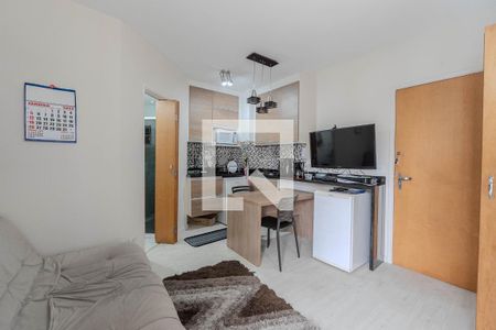 Sala de apartamento para alugar com 1 quarto, 32m² em Bela Vista, São Paulo