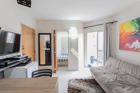 Sala de apartamento para alugar com 1 quarto, 32m² em Bela Vista, São Paulo