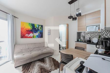 Sala de apartamento para alugar com 1 quarto, 32m² em Bela Vista, São Paulo