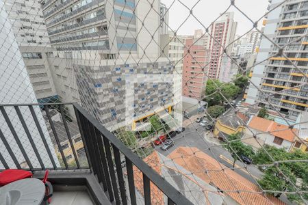 Sacada de apartamento para alugar com 1 quarto, 32m² em Bela Vista, São Paulo