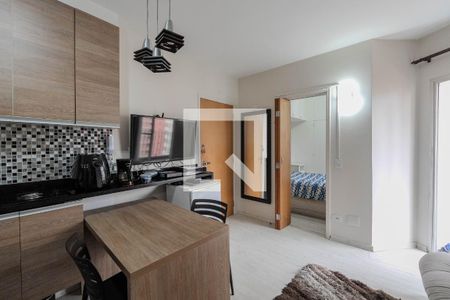 Sala de apartamento para alugar com 1 quarto, 32m² em Bela Vista, São Paulo