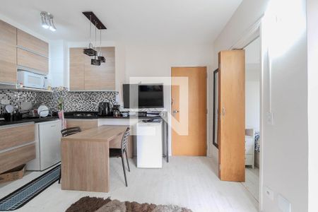 Sala de apartamento para alugar com 1 quarto, 32m² em Bela Vista, São Paulo