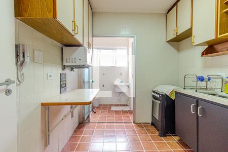 Cozinha de apartamento para alugar com 2 quartos, 50m² em Chácara Santo Antônio (zona Sul), São Paulo