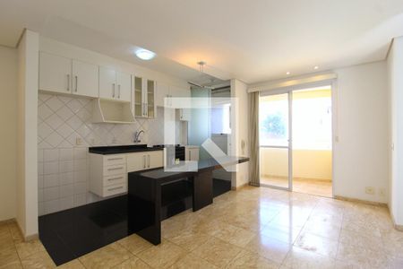 Sala de apartamento para alugar com 2 quartos, 50m² em Indianópolis, São Paulo