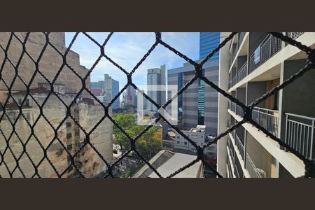 Vista do Varanda do Studio de kitnet/studio à venda com 1 quarto, 25m² em Liberdade, São Paulo