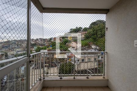 Sala Varanda de apartamento para alugar com 2 quartos, 80m² em Estácio, Rio de Janeiro
