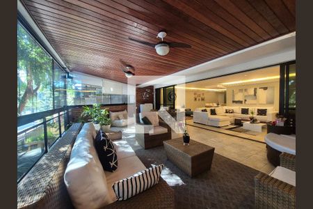 Varanda da Sala de apartamento à venda com 3 quartos, 178m² em Recreio dos Bandeirantes, Rio de Janeiro