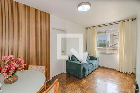 Sala de apartamento à venda com 1 quarto, 39m² em São Sebastião, Porto Alegre