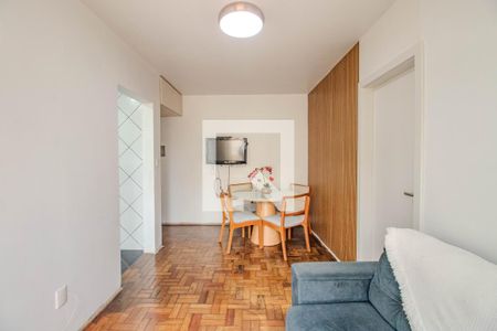 Sala de apartamento à venda com 1 quarto, 39m² em São Sebastião, Porto Alegre