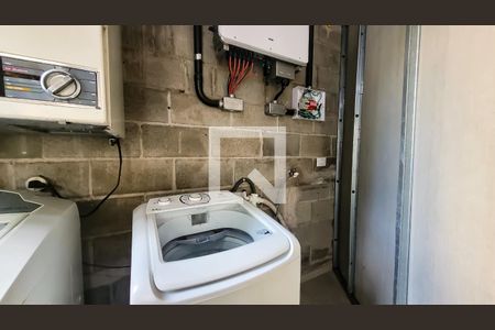 Área comum - Lavanderia de kitnet/studio para alugar com 1 quarto, 25m² em Cidade Universitária, Campinas