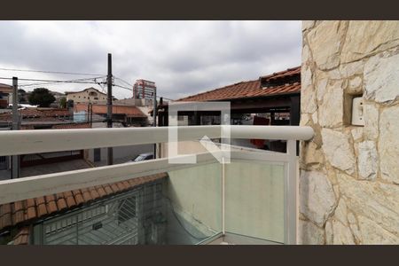 Sacada da Suíte 1 de casa à venda com 3 quartos, 182m² em Vila Guilhermina, São Paulo