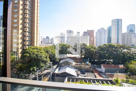 Vista Varanda da Sala de apartamento à venda com 3 quartos, 209m² em Vila Nova Conceição, São Paulo