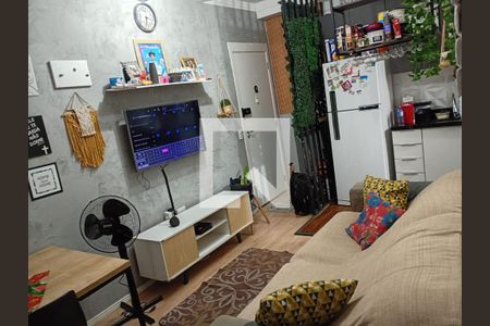 Sala de apartamento à venda com 2 quartos, 43m² em Parque Reboucas, São Paulo