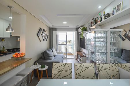 Sala de apartamento à venda com 2 quartos, 48m² em Santa Terezinha, São Bernardo do Campo