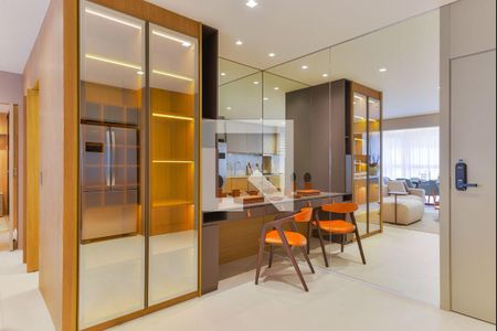 Cozinha de apartamento à venda com 2 quartos, 81m² em Brooklin, São Paulo