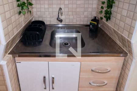 Cozinha de kitnet/studio para alugar com 0 quarto, 34m² em Bela Vista, São Paulo