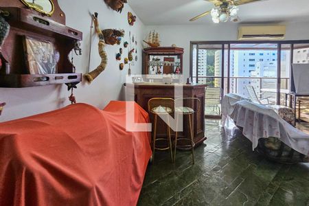 Sala de apartamento para alugar com 3 quartos, 120m² em Centro, Guarujá
