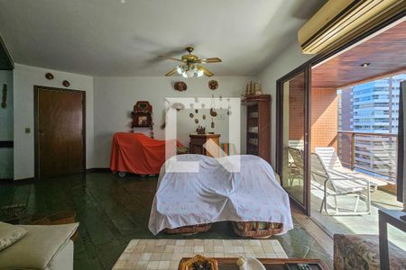 Sala de apartamento para alugar com 3 quartos, 120m² em Centro, Guarujá