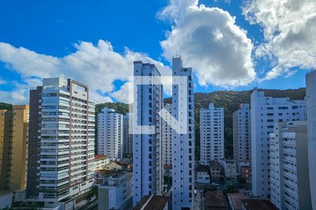 Vista Varanda da Sala de apartamento para alugar com 3 quartos, 120m² em Centro, Guarujá
