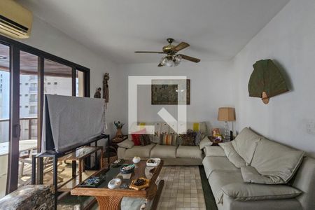 Sala de apartamento para alugar com 3 quartos, 120m² em Centro, Guarujá