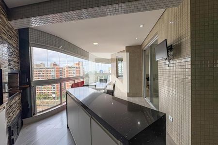 Varanda da Sala de apartamento para alugar com 3 quartos, 360m² em Jardim Tres Marias, São Bernardo do Campo