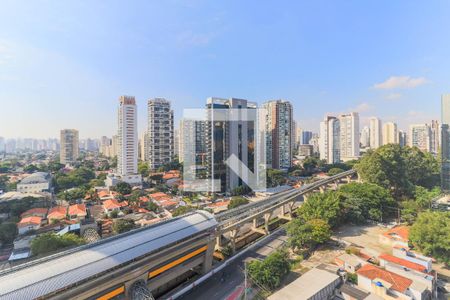 Vista da Varanda de kitnet/studio para alugar com 1 quarto, 24m² em Vila Cordeiro, São Paulo