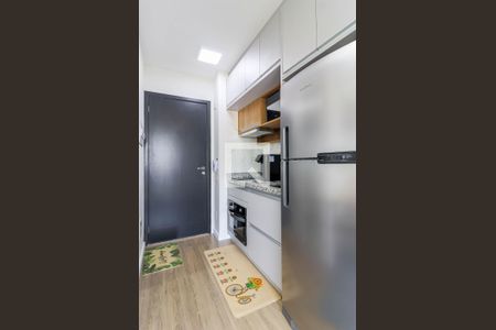 Cozinha de kitnet/studio para alugar com 1 quarto, 24m² em Vila Cordeiro, São Paulo