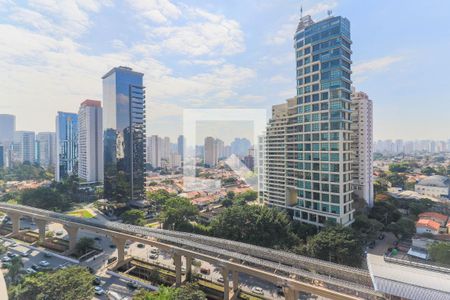 Vista da Varanda de kitnet/studio para alugar com 1 quarto, 24m² em Vila Cordeiro, São Paulo