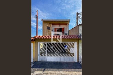 Fachada de casa à venda com 4 quartos, 210m² em Vila Alto de Santo Andre, Santo André