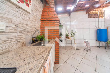 Quintal e Área Gourmet de casa à venda com 4 quartos, 210m² em Vila Alto de Santo Andre, Santo André