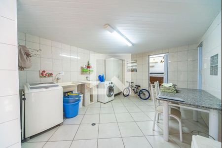 Área de Serviço de casa à venda com 4 quartos, 210m² em Vila Alto de Santo Andre, Santo André